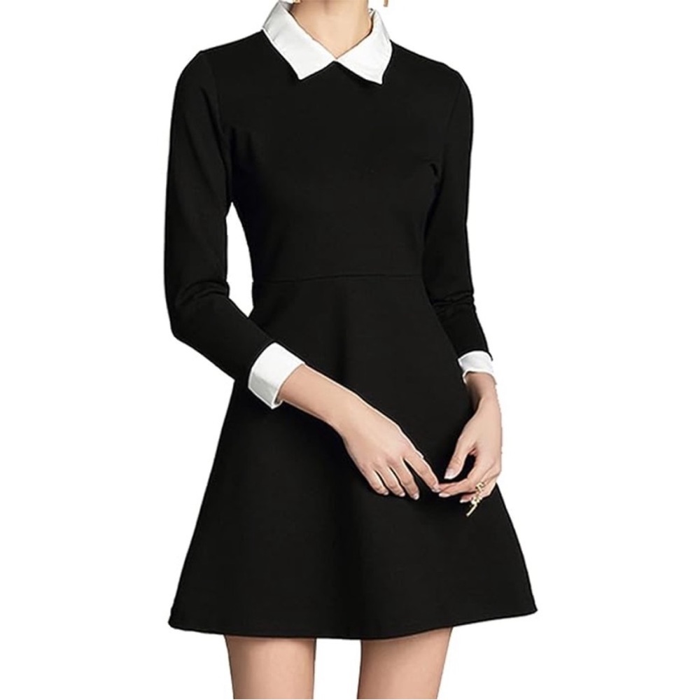 Wednesday Addams Halloween Costume Size Large